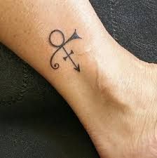 Prince Love Symbol Tattoo, Prince Symbol Tattoo Ideas, Prince Symbol Tattoo, Prince Tattoo Ideas, Prince Tattoo Purple, Prince Tattoo, Prince Symbol, Love Symbol Tattoos, Prince Tattoos