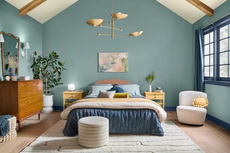 Dutch Boy's 2025 Color of the Year Is Mapped Blue Dutch Boy Paint, Warm Paint Colors, Behr Colors, Trending Paint Colors, Paint Color Inspiration, Decorating Advice, Paint Color Palettes, Paint Companies, Small Space Diy