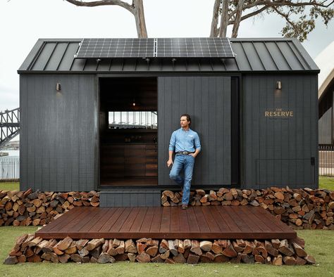 Eco Cabin, Studio Cabin, Off Grid Cabin, Vintage Airstream, Tiny Cabin, Tiny House Cabin, Ralph Waldo Emerson, Cabin Design, Matthew Mcconaughey