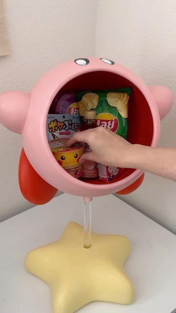 Kirby Snacks, Cute Kirby, Lays Chips, Snack Stand, Room Organisation, Dopamine Decor, Kirby Art, Cute Diy Room Decor, Living Room Floor