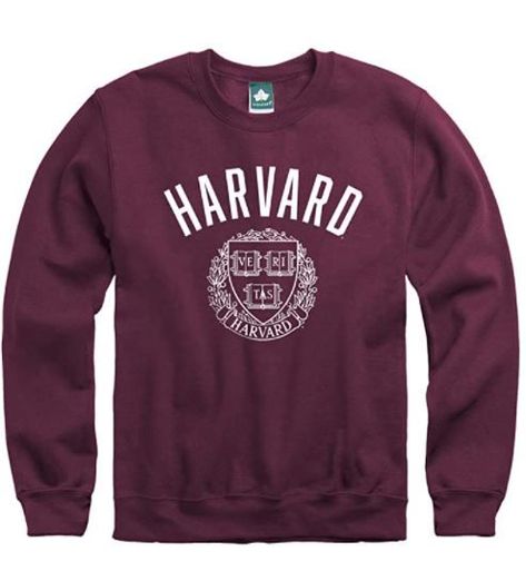 College Merchandise, University Merchandise, Harvard Sweatshirt, Old Sweatshirt, College Crewneck, Merchandise Ideas, Procreate Stamps, Beige T Shirts, College Apparel