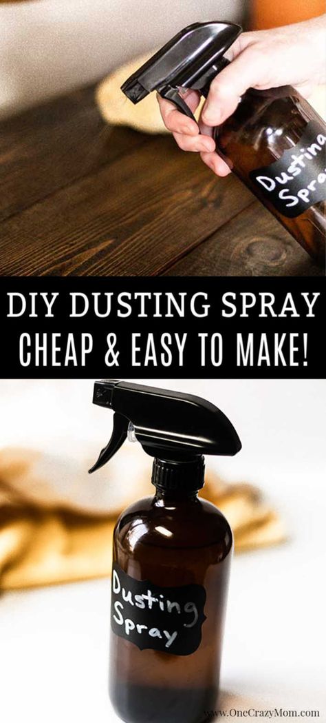 Diy Dusting Spray, Homemade Dusting Spray, Homemade Disinfectant Spray, Homemade Cleaners Recipes, Dusting Spray, Homemade Cleaning Supplies, Diy Cleaning Products Recipes, Cleaner Recipes, Disinfectant Spray