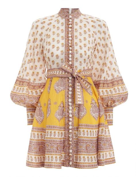 Buttoned Dress, Frock For Women, Pakistani Fashion Casual, Pakistani Dresses Casual, Girls Frock Design, Batik Fashion, Casual Wear Dress, Sleeves Designs For Dresses, Zimmermann Dress