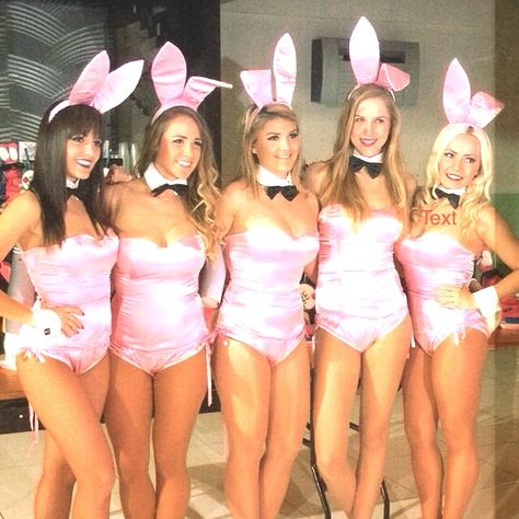 Pretty In Pink Pink Bunny Costume, Bunny Girls, Bullet Bra, Bunny Suit, Bunny Costume, Pink Bunny, Playboy Bunny, Bunny Girl, Easter Bunny