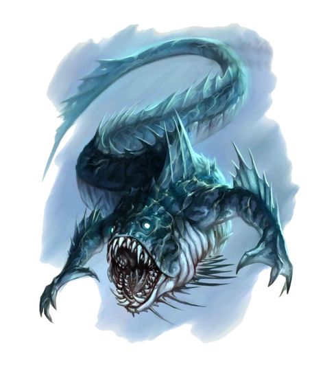 Siyokoy - Aquatic Underwater Monster - Pathfinder PFRPG DND D&D 3.5 5E 5th ed d20 fantasy Dnd Underwater Monsters, Underwater Monsters Art, Sea Monster Fantasy Art, Fantasy Underwater Creatures, Aquatic Monster Concept Art, Fantasy Sea Monster, Water Monster Art, Sea Monsters Art, Dnd Underwater