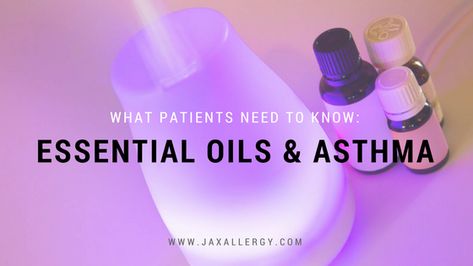 Essential Oils and Diffusers: What All Asthma Patients Need to Know Oils For Asthma, Essential Oil Party, Essential Oils For Asthma, Are Essential Oils Safe, Essential Oil Companies, What Are Essential Oils, Allergy Asthma, Asthma Symptoms, Respiratory Illness