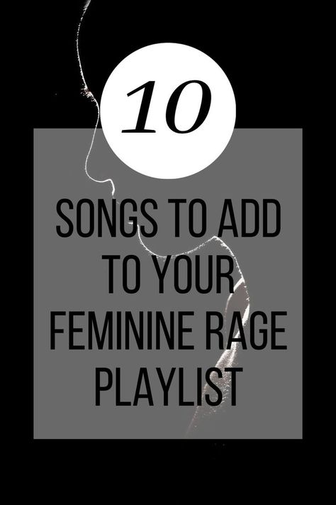 Oh, female rage. A tale as old as time. Female rage is something that many women become more and more familiar with as they age and quickly learn the true horrors that we must endure throughout our lifetimes. Having to deal with the man is a constant fight that leaves us full of anger and frustration, and all you want to do sometimes is sit there and scream. As we well know, music is one of the best ways to turn our rage into art and reach women from all over the world. I personally have created Female Rage Playlist, Rage Playlist, Rage Music, Feminine Rage, Cheating Boyfriend, Female Rage, Health Tattoo, Playlist Names Ideas, Health Articles Wellness