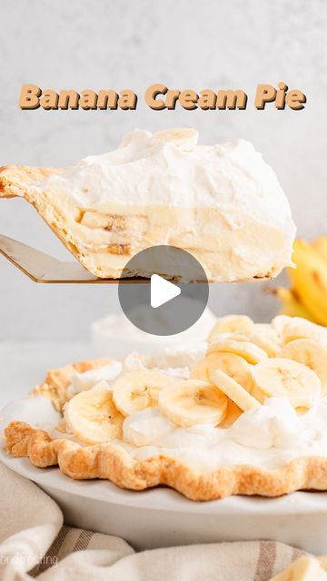 Julianne Dell_Beyond Frosting on Instagram: "once my coconut cream pie went viral, I received many requests for banana cream pie. More than happy to deliver this one to your plate. It’s one of the desserts. I always try to order, especially if I’m in a bakery that specializes in pie. This one definitely delivers. #beyondfrosting    ⬇️⬇️ How to get the recipe   Comment “LINK” and I’ll DM you a link to the recipe. Or  Click on the link in my bio that says “Click For Recipe” https://beyondfrosting.com/banana-cream-pie/  #pielove #pielover #pie #pies #piesofinstagram #piday #dessertoftheday #dessertlover #memorialday #bananacreampie" Banana Pie Recipe, Banana Cream Pie Recipe, Banana Pie, Coconut Cream Pie, Banana Cream Pie, Banana Cream, Dessert Lover, Cream Pie, Coconut Cream