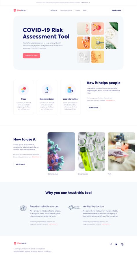 Web Ui Design Inspiration, Medical Landing Page, Hospital Website, About Us Page Design, Medical Websites, Health Website, Medical Website, Medical Website Design, Web Design Websites