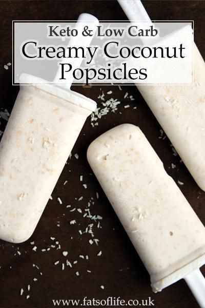 Keto Popsicle, Coconut Ice Cream Recipes, Coconut Popsicles, Veggie Noodle, Homemade Candy Bars, Coconut Desserts, Ice Cream Ingredients, Keto Ice Cream, Coconut Ice Cream