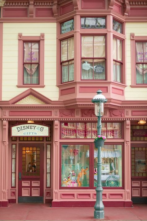 Disneyland Travel, Wallpaper Estetika, Storefront Design, Disneyland Trip, Pastel Pink Aesthetic, Tokyo Disneyland, Disney Aesthetic, Photo Wall Collage, Happiest Place On Earth