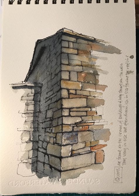 John Harrison, Gcse Art Sketchbook, Watercolor Architecture, Architecture Sketchbook, 수채화 그림, Arte Inspo, A Level Art, Sketchbook Inspiration, Watercolor Sketch