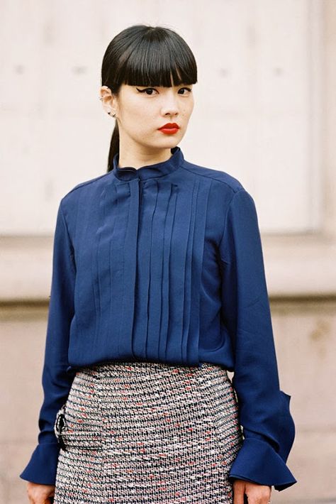 Winged Eye, Vanessa Jackman, Paris Street Style, 2014 Fashion, Japanese Fashion, Street Fashion, Paris Fashion, Paris Fashion Week, Asian Beauty