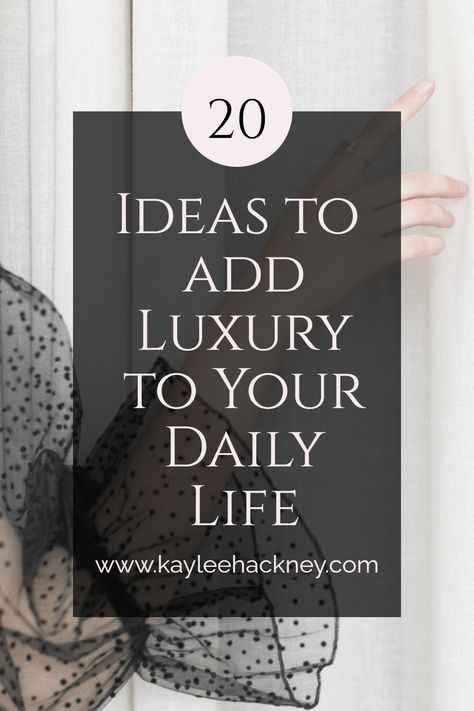 Are you looking for ways to add a little bit of luxury to your daily life? Whether you have a tight budget or are looking to splurge a bit, we've got 20 ideas to get you started. From low-cost beauty treatments and getting your groceries delivered, to a day in a spa and a luxury vacation, these ideas can help you experience a little extra luxury in your life. Discover the possibilities in our list of 20 Ideas to Add Luxury to Your Daily Life. Couture, Billionare Woman Lifestyle, Quiet Luxury On A Budget, Lady Of Leisure Aesthetic, How To Add Luxury To Your Life, Quiet Luxury Lifestyle, Luxury Lifestyle Women Inspiration, Luxuries Lifestyle, Luxury Black Women Lifestyle