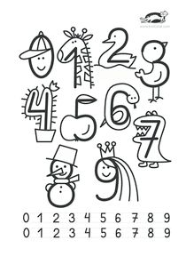 KROKOTAK PRINT! | printables for kids Drawing Using Numbers, Oppgaver For Barn, Math Drawing, Alphabet Drawing, Number Drawing, Drawing Lessons For Kids, Printables For Kids, Numbers For Kids