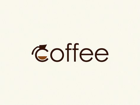 coffee by Yuri Kartashev on Dribbble Coffee Shop Logo Design Creative, Coffee Logotype, Coffee Company Logo, Coffee Cup Aesthetic, Cookie Sayings, Cozy Logo, Coffee Logos, Cafe Logos, Coffee Machine Design