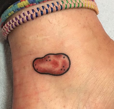 Potato tattoo Sweet Potato Tattoo, Potato Tattoo Cute, Potato Tattoos, Potato Tattoo, Daughters Tattoo, Designing Tattoos, Potato Images, Mommy Daughter Tattoos, Tattoos 2022