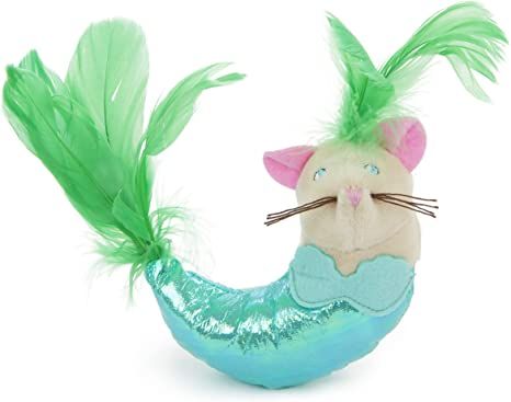 AmazonSmile : SmartyKat Mer Mouse Soft Plush Crinkly Kicker Catnip Cat Toy Filled with Pure & Potent Catnip : Pet Supplies Cats Outside, Ella Bella, Aesthetic Items, Mermaid Cat, Foster Cat, Catnip Cat, Catnip Cat Toy, Cute And Aesthetic, Pet Mice