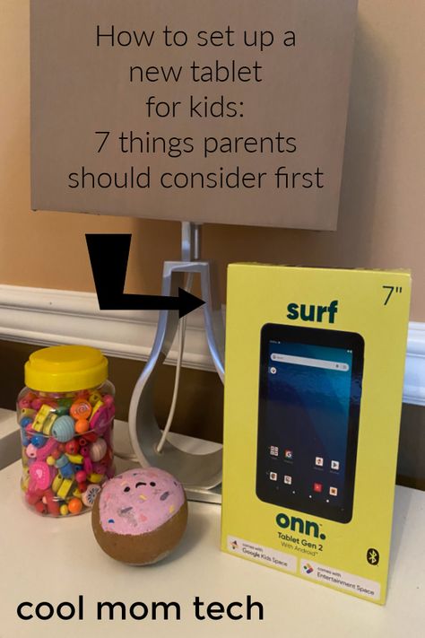 How to set up a new tablet for kids: 7 things parents should consider first Tablet Rules For Kids, Screen Time Rules, Rules For Kids, Kid Tablet, Fire Tablet, New Tablets, Samsung Tablet, Indoor Fun, Kids App