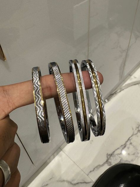 Dm9502945673 Pure silver Men’s 3D lock kada (wt 30g) Quantity price silver plus 30 Silver Bangles For Men, Unique Silver Kada For Men, Silver Kada For Men, Silver Kada, Cell Phone Hacks, Dark Phone Wallpapers, Phone Hacks, Dont Touch My Phone Wallpapers, Gold Work