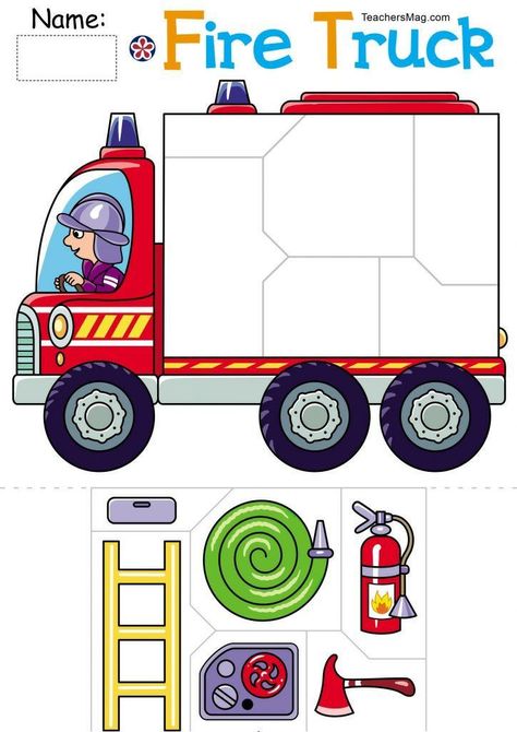 Fire Station Activities For Preschool, Fireman Crafts Preschool, Fire Fighter Activities For Preschool, Safety Preschool Activities, Worksheets For Prek, Fire Safety Worksheets, Fireman Crafts, Safety Worksheets, Community Helpers Preschool Activities