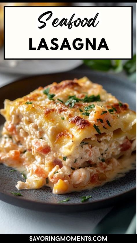 Treat yourself to the ultimate seafood lasagna with lobster and shrimp! This decadent, restaurant-style dish features tender seafood layers and a creamy, flavorful sauce that will make any dinner special.

#UltimateSeafoodLasagna #LobsterLasagna #ShrimpLasagna #SeafoodLovers #GourmetLasagna #SeafoodDinner #PastaBake #RestaurantStyleRecipe #DinnerIdeas