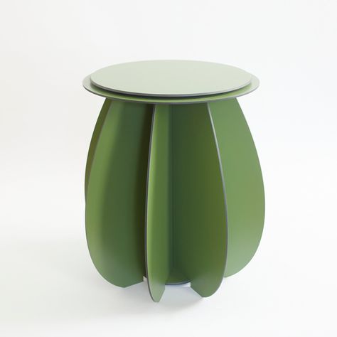 Cholla Stool - 15.7’’dia x 17.7’’h / Green - Ibride - Furniture - $395 Cactus Furniture, Weather Temperature, Buttercup Yellow, Baby Baskets, Cactus Design, Fern Green, Sun Exposure, Bad Weather, Not Afraid