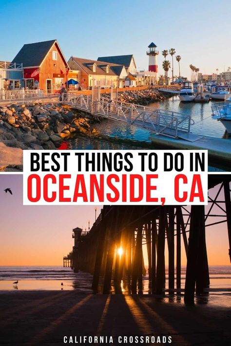 Oceanside Beach California, Oceanside San Diego, Day Trip From San Diego, North County San Diego, Things To Do In Oceanside California, Oceanside Beach, San Diego Vacation, Beach Things, Oceanside California