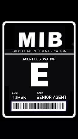 Fbi Agent Costume Diy, Mib Badge Template, Mib Id Card, Mib Costume Women, Men In Black Costume For Women, Mib Costume, Men In Black Costume, Black Halloween Costumes, Halloween Coustumes