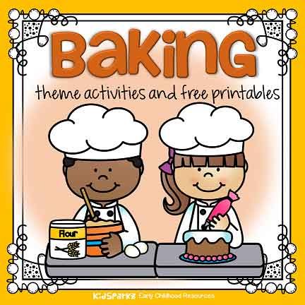 Chef Community Helper Activities, Cooking Theme For Preschool, Chef Activity For Preschool, Bread Unit Preschool, Preschool Bakery Theme, Bakery Preschool Theme, In The Kitchen Preschool Theme, Cooking And Baking Preschool Theme, Bread Crafts Preschool