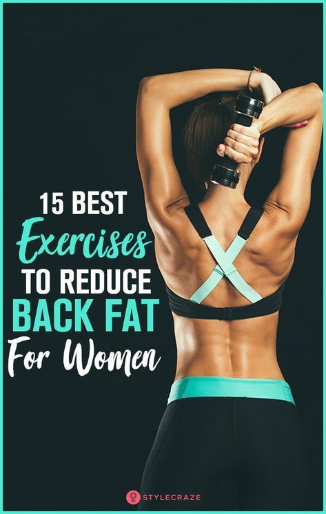 Lose Back Fat, Back Workout Women, Back Fat Workout, Diet Plans For Women, Back Fat, Fit Girl Motivation, Heath And Fitness, Diets For Women, Best Exercises