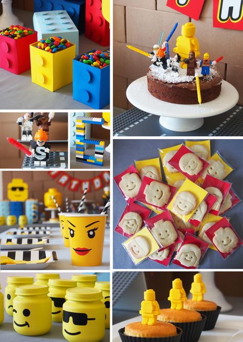 anniversaire enfant thème lego Ninjago Birthday Party, Lego Wedding, Lego Themed Party, Ninjago Birthday, Lego Diy, Lego Birthday Party, Lego Birthday, Rose Party, Lego Party