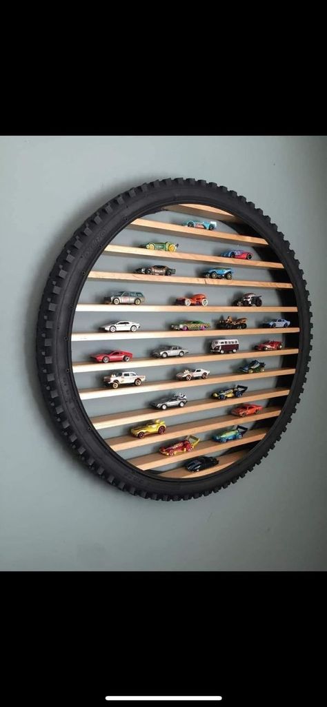 Crafty Fun Group | I have a question , what would this look like with marbles on it & a mirror behind it | Facebook Hot Wheels Mirror, Hot Wheels Holder, Wheel Storage, Shoe Storage Diy, Hot Wheels Storage, Diy Outdoor Storage, I Have A Question, Cushion Storage, Bicycle Storage