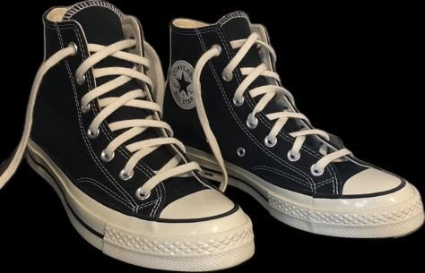 Converse Front View, Black Chuck 70, Chuck 70 Vintage Canvas, Converse Chuck 70s, Canvas Converse, Converse 1970s, Converse 70s, 70s Shoes, Chuck 70s