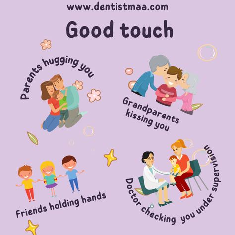 good touch examples for kids bad touch