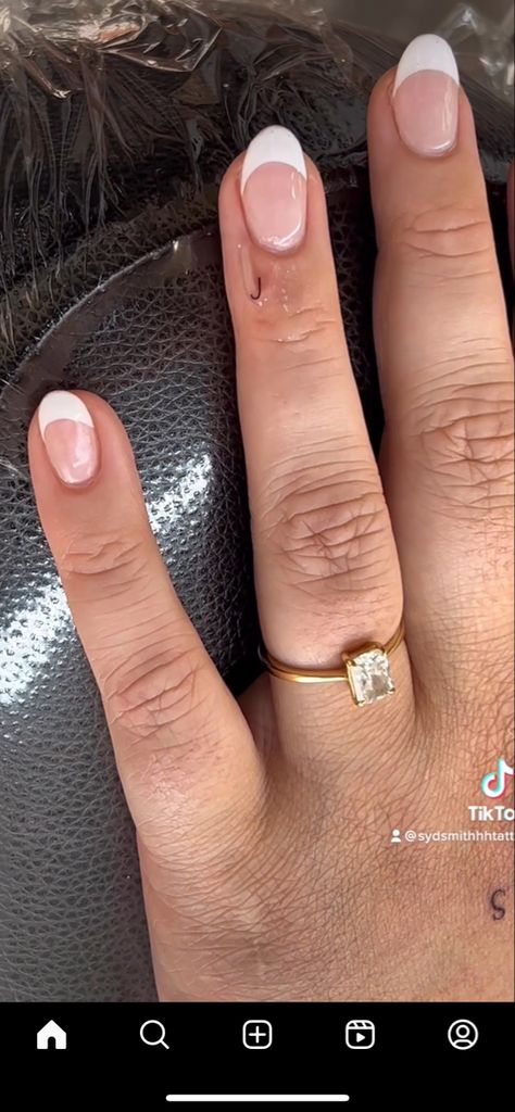 J Tattoo, Finger Tats, Wedding Finger, L Tattoo, Ring Finger Tattoos, D Tattoo, Initial Tattoo, Wedding Initials, Finger Tattoo