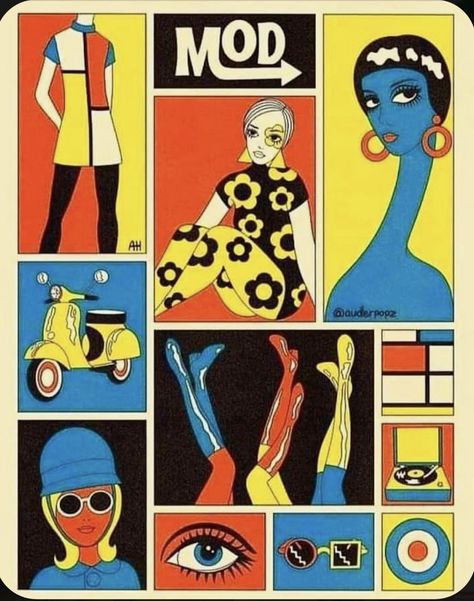 1960s Posters, 60s Art, Pop Illustration, Hippie Aesthetic, Graphic Design Typography, Retro Art, Graphic Poster, Spot On, Art Wallpaper