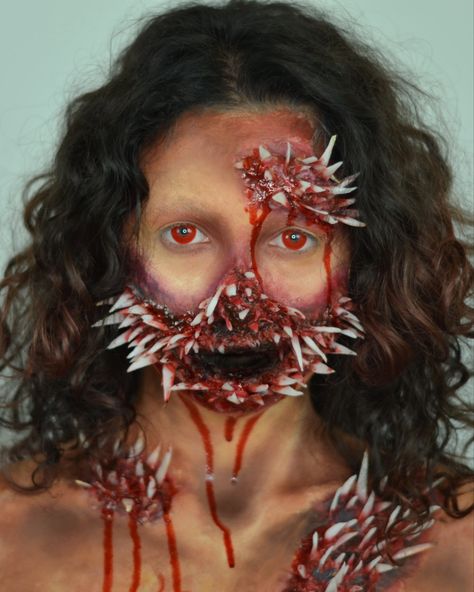 Horror Sfx Ideas, Fx Makeup Ideas, Special Fx Makeup Ideas, Halloween Fx Makeup, Horror Makeup Looks, Sfx Makeup Horror Make Up, Halloween Special Fx Makeup, Sfx Makeup Looks, Special Effects Makeup Ideas