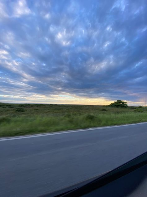 sun down, 0.5 camera iPhone, grass, sunset, blue sky, white clouds, nature, sunset Summer Aesthetic Sunset, Brazil Core, Aesthetic Blue Sky, Sunset Summer Aesthetic, Aesthetic Sunset, Sky Pictures, Sunset Summer, Sunset Aesthetic, Pfp Ideas