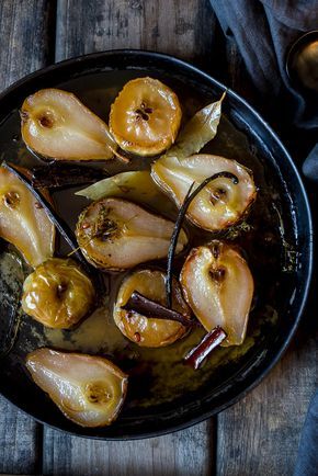 Nigel Slater, Pickled Pears, Bacon Grilled Cheese, Gluten Free Ice Cream, Toffee Sauce, Dessert Aux Fruits, Poached Pears, Smitten Kitchen, Fresh Bread