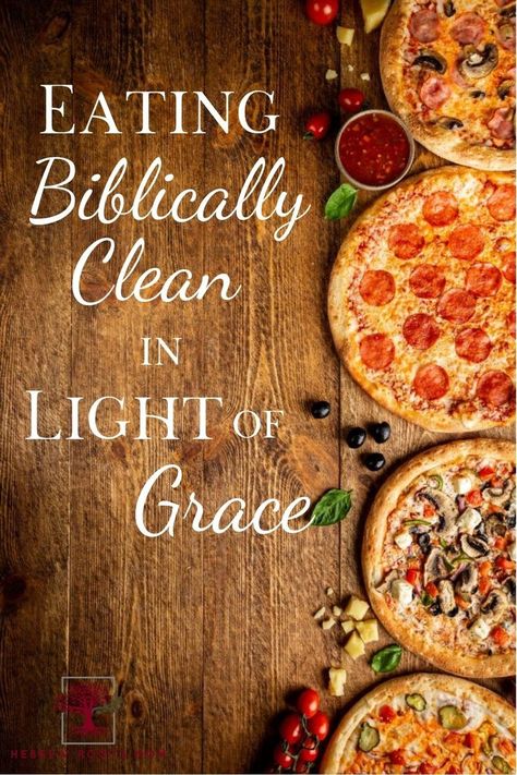 Why do some Christians change their diet when they make Hebraic Roots a part of their faith? What does it mean to eat Biblically clean? Does eating this way deny the grace we’ve been given? Find the answers here! Biblically Clean Food, Bible Based Diet, Biblical Diet Recipes, Biblically Clean Recipes, Bible Diet Recipes, Kosher Diet Rules, Biblical Diet For Women, Eating Biblically Clean, Bible Foods To Eat