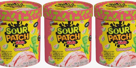 Watermelon Sour Patch Kids, Watermelon Sour Patch, Watermelon Varieties, American Sweets, Watermelon Patch, Watermelon Ice Cream, Cocoa Cake, Chocolate Rabbit, Lemon Sorbet