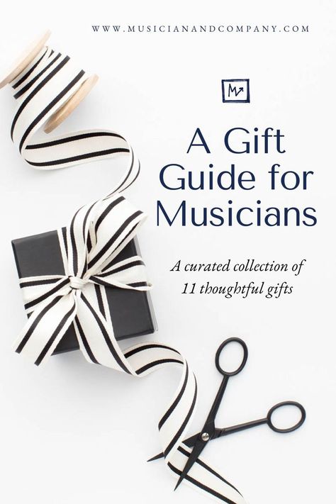 If you’re looking for ideas for a thoughtful, music-related gift for the musician in your life, you’re in the right place. Welcome to the Musician & Co. Gift Guide! We put together a few of our favorite gift ideas for musicians to help you find the perfect gift this year. See the list >> Music Gifts Diy Cute Ideas, Gifts For A Musician, Gift Ideas For Musicians, Gifts For Musicians, Degree Gift, Swag Ideas, Musician Gifts, Entrepreneur Inspiration, Artist Gifts