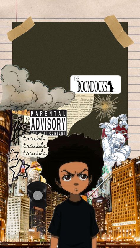 Riley Freeman, The Boondocks Cartoon, Iphone Background Inspiration, Arte Bob Marley, Kaws Iphone Wallpaper, Boondocks Drawings, Hood Wallpapers, Pretty Wallpaper Ipad, Dope Wallpaper Iphone