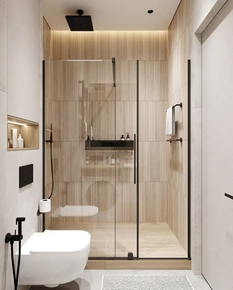 Japandi Bathroom, Bathroom Inspiration Modern, Modern Design Ideas, Washroom Design, Bathroom Redesign, Bathroom Design Decor, Bathroom Inspiration Decor, Contemporary Bathrooms, Bathroom Layout