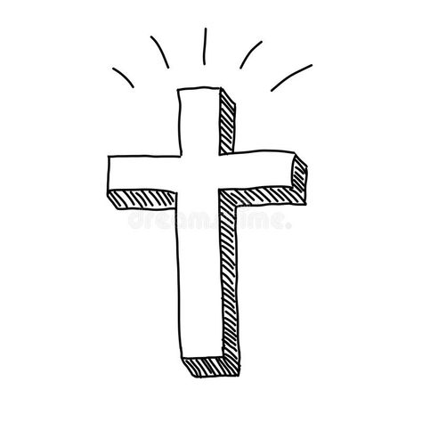 Christian Cross Doodle. Christian easter cross vector doodle #Sponsored , #affiliate, #Sponsored, #Cross, #vector, #doodle, #Doodle Doodle Illustrations, Cute Bible Doodles, Cross Doodle, Doodling Journal, Christian Crosses, Jesus Art Drawing, Good Shepard, Christian Drawings, Cross Drawing