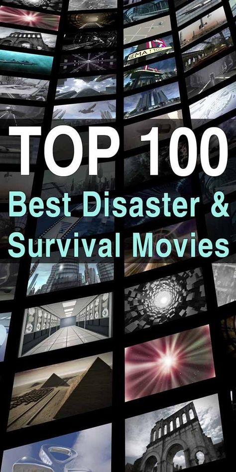 The top 100 best disaster and survival movies that I've seen (in my opinion, of course). If you like movies about doomsday or surviving, check this out. #survivalmovies #disastermovies #doomsdaymovies #survival #movies Survival Movies, Apocalyptic Movies, Apocalypse Movies, Dystopian Movies, Post Apocalyptic Movies, Nature Movies, Survival Tactics, Disaster Movie, Bookstore Cafe