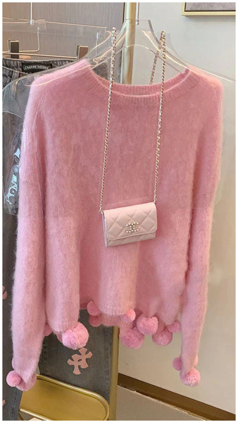 10% off first order Free shipping on orders over $100 Knit Sweaters, Pink Cardigan, Knit Tops, Cotton Knit, First Order, Cute Pink, Long Sleeve Sweater, In Style, Knit Top