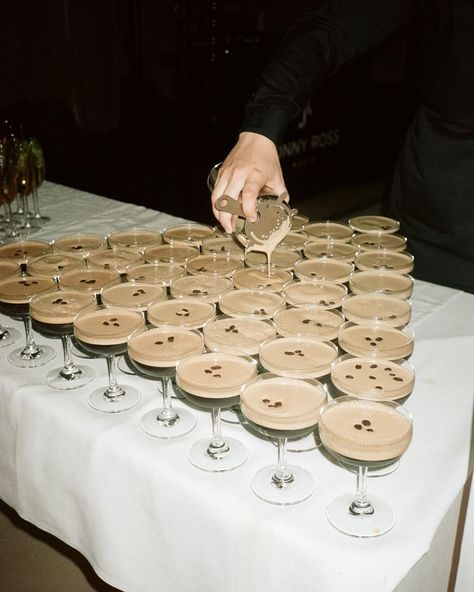 The Lovely List: Wedding Inspo In Our Favorites Folder Champagne Dinner, Martini Party, Mumu Wedding, Lovely Bride, Espresso Martini, Wedding Mood Board, Birthday Dinners, Wedding Mood, Wedding Bar