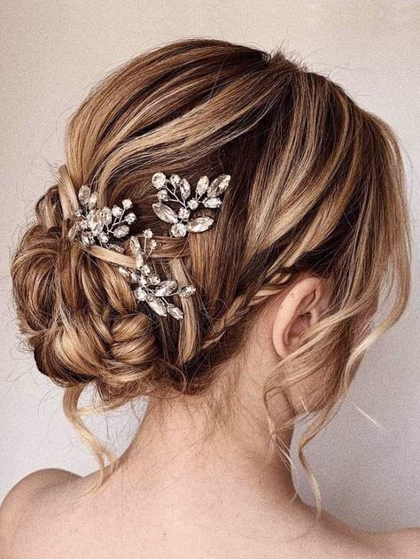 Up do bridesmaid hair